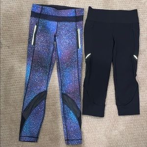 Two pairs of lululemon legging. $50 for both